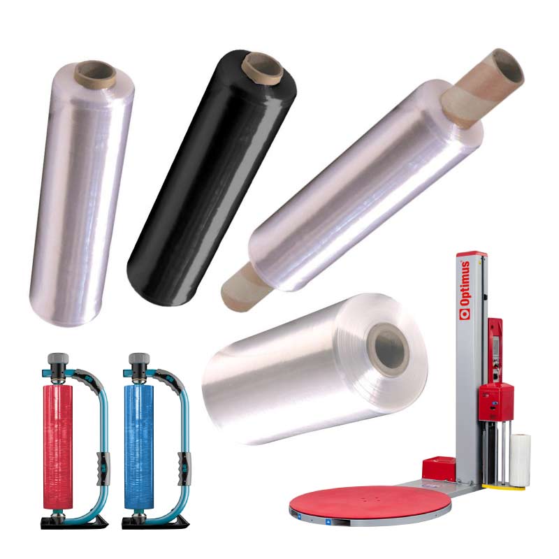 Pallet wrap stretch films