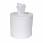 Centre Feed Rolls 2 Ply White 6 Rolls Per Case