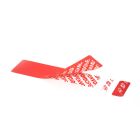 50x20mm Red Tamper Evident Labels - OPEN VOID activated label