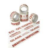 50mmx66m Polyprop Tape Contents Checked Security Sealed