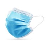 3ply Surgical Face Mask Blue - White Disposable, 50 Per pack