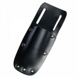 Knife Holster Black Leather 