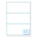 200x93mm Laser Labels 3 To View S/E Standard