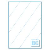 210x297mm Laser Labels 1 To View B/C Premium 40mm Diagonal Back Split