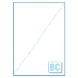 210x297mm Laser Labels 1 To View B/C Diagonal Back Split