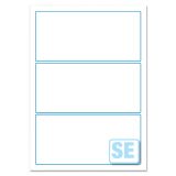 190x90mm Laser Labels 3 To View S/E Premium