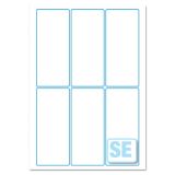 60x140mm Laser Labels 6 To Views S/E Premium