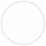 60mm Dia Circle Clear Permanent Seal Label Permanent Adhesive