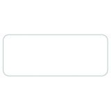 Rectangle Clear Removable Seals Labels