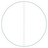 Round Circle Clear Perforated Seals Labels
