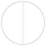 Round Circle Clear Perforated Seals Labels