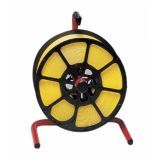 Static Dispenser for Polyprop Strapping on a Plastic Reel