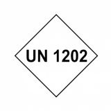 UN 1202 Labels 100x100mm 
