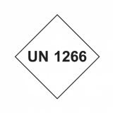 UN 1266 Labels 100x100mm 