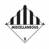 Miscellaneous 9 Labels 100x100mm 