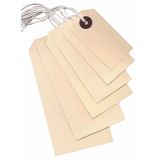134x67mm Manilla Tags Unstrung 