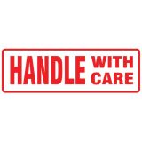 Handle With Care 148x50mm Labels 