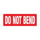 Do Not Bend 89x32mm Labels 