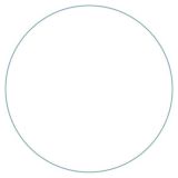Round Circle Clear Permanent Seals Labels