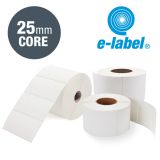 e-label Direct Thermal Labels 25mm Core