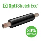 400mm x 250m OptiStretch Force EXT Black Hand Film ext core - 30% recycled