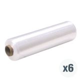 500mm x 250m 23mu Opaque White Pallet Wrap Blown Film 23 Micron