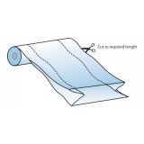 1250/2250mm x 125mu x 50m Shrink Gusset Polythene Layflat Tubing