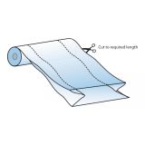 1200/2300mm x 200mu x 30m Shrink Gusset Polythene Layflat Tubing