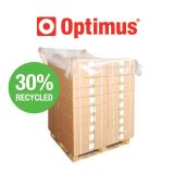 900/1800x1600mm  Optimus Top Sheets Polythene Clear 30% Recycled