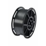 12x0.7mmx1500m Polyprop Hand Strapping Black Break Strain 180kg - 30% Recycled