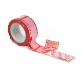 50mm x 50m Tamper Evident Tape - Perf 152mm & Sequential No.