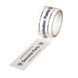 50mm x 50m Tamper Evident Tape - Genuine Parts - Perf 152mm