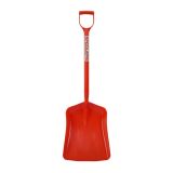 Plastic Snow Shovel Red 