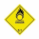 Oxidizer 5.1 Labels 100x100mm 