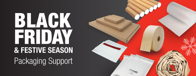 Black Friday and Christmas packaging support