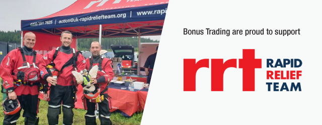 Proud to support the Rapid Relief Team