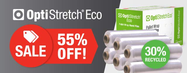 55% Off Hand Wrap! Secure Your Pallet Loads For Less