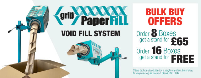 Grip PaperFill Void Fill Offers
