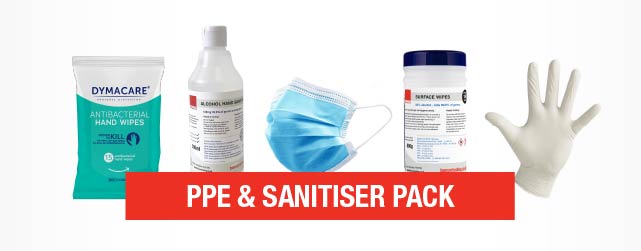 PPE and Sanitiser Pack