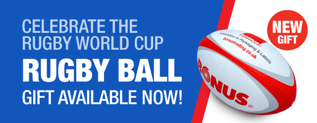 Celebrate the Rugby World Cup with our new rugby ball gift