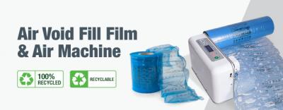 Recycled and Recyclable Air Pillow and Cushion Void Fill