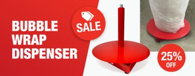 Bubble Wrap Roll Dispenser On Sale Now
