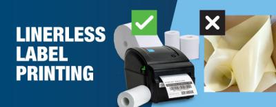 5 ways that Linerless Label Printing can help your business