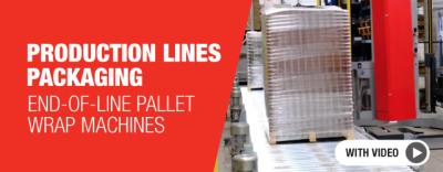 Packaging line planning with End-of-Line Pallet Wrap Machines
