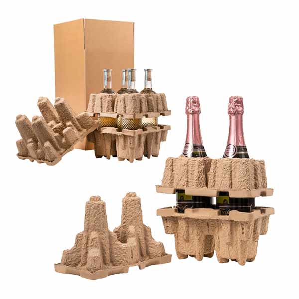 Paper pulp packaging