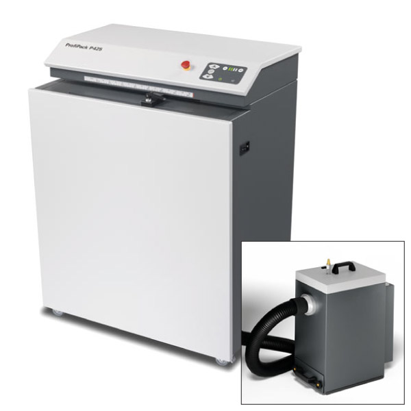 Shredder for packaging