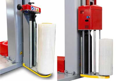 pallet wrapper carriages