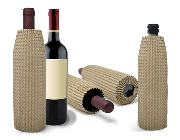 Wine and beer bottle protection eco-friendly sustainable