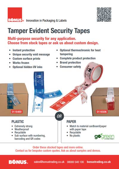 Security Tape leaflet