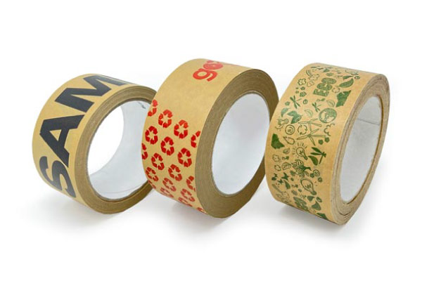 Custom printed eco paper packing tape